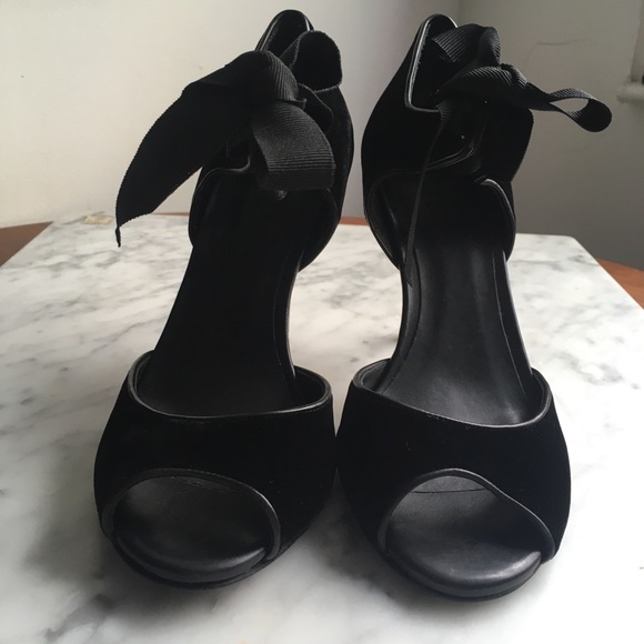 Polo Ralph Lauren Raleigh Peep Toe Pumps - Picture 5 of 11